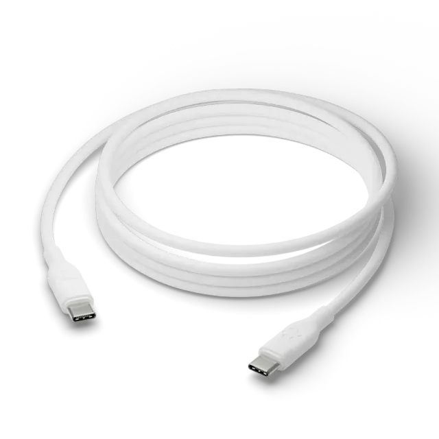 dbramante1928 USB-C auf USB-C TPE Kabel 2,5 m Weiß
