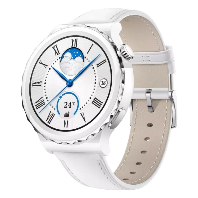 Huawei Watch GT 3 Pro 43 mm White Leather