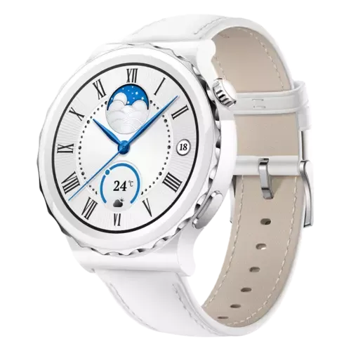Huawei Watch GT 3 Pro 43 mm White Leather