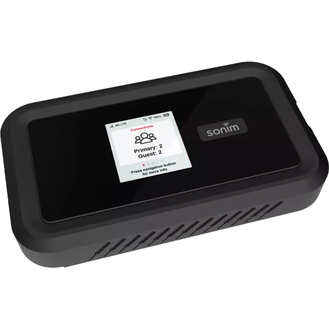 Sonim Zenith H100 4G Mobile Hotspot Schwarz