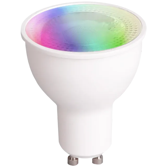 tint LED-Reflektor white+color GU10, Weiß