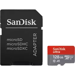 SanDisk microSDXC Card Ultra + SD-Adapter