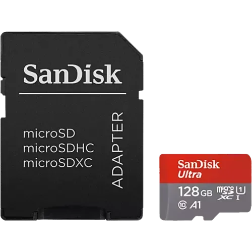SanDisk microSDXC Card Ultra + SD-Adapter Schwarz