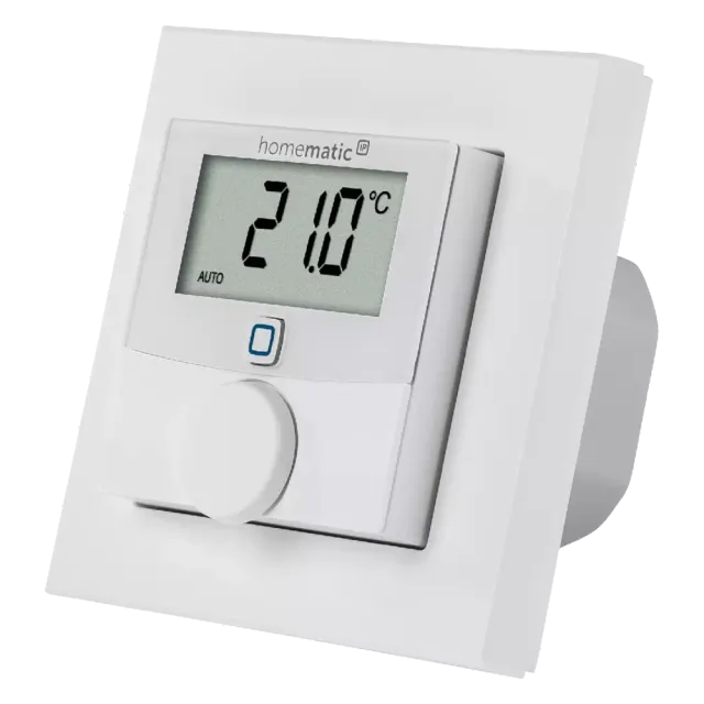 Homematic IP Wandthermostat mit Schaltausg. Weiß