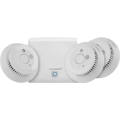 Homematic IP Smart Home Starter Set Rauchwarnmelder Weiß