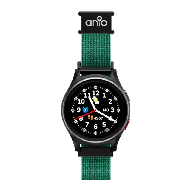 Anio 6 Armband Palm Green