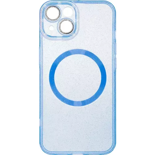 Peter Jäckel Magsafe Back Cover Glamour Apple iPhone 14/ 13 Blau