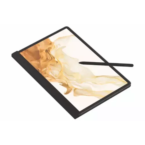 Samsung Galaxy Tab S8 Plus/S7/S7 FE Note View Cover Schwarz