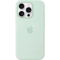 Apple Silikon Case iPhone 16 Pro Max Aquamarin