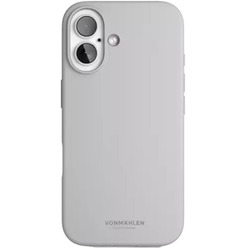 Vonmählen Soft Silicone Case iPhone 16 Light gray