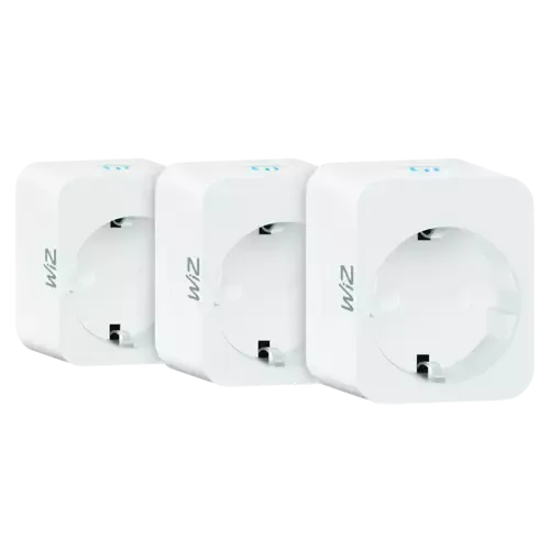 WiZ WLAN Smart Plug Powermeter 3er Set