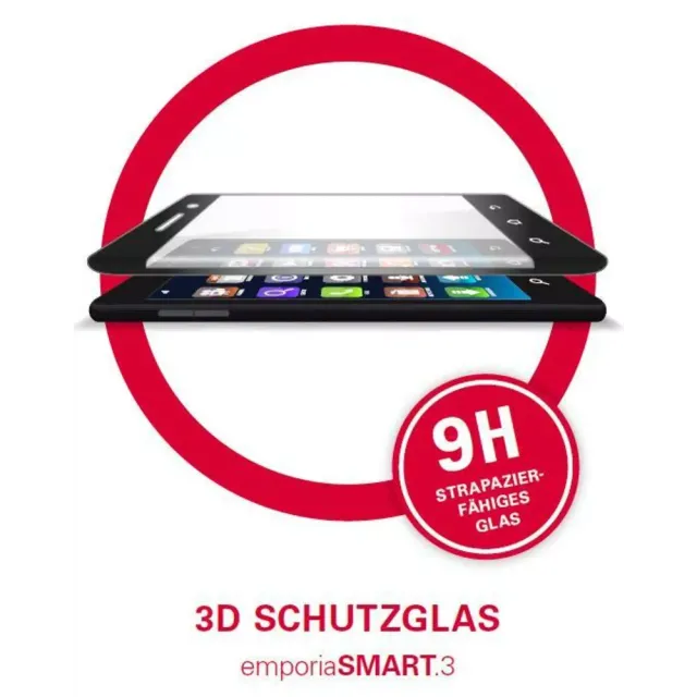Emporia Flexibles Schutzglas für Smart.3 Transparent