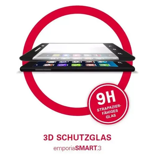 Emporia Flexibles Schutzglas für Smart.3 Transparent