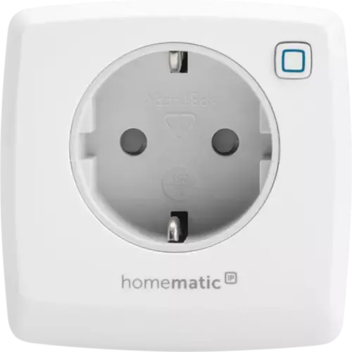 Homematic IP Schalt-Mess-Steckdose Weiß