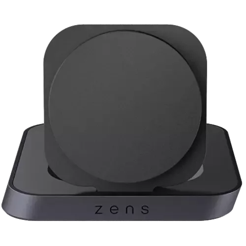 Zens Magnetic Nightstand Induktives Ladegerät Schwarz