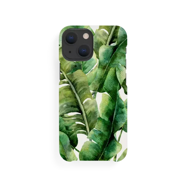agood Case für Apple iPhone 13 Mini Palm Leaves Mehrfarbig