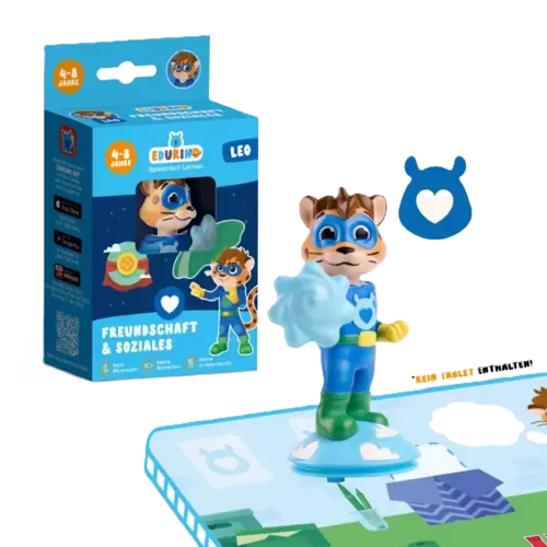 Edurino Lernfigur Edurino Hero Leo - Freundschaft und Soziales Bunt