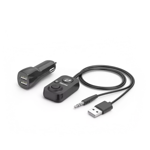 Hama Bluetooth®-Freisprecheinrichtung für Kfz mit AUX-In Schwarz