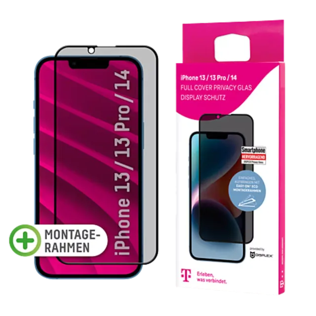 Displex Privacy Display Glas Apple iPhone 14 Transparent