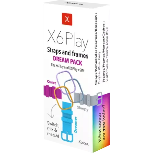 Xplora X6 Straps and Frames (Dream Pack) Mehrfarbig