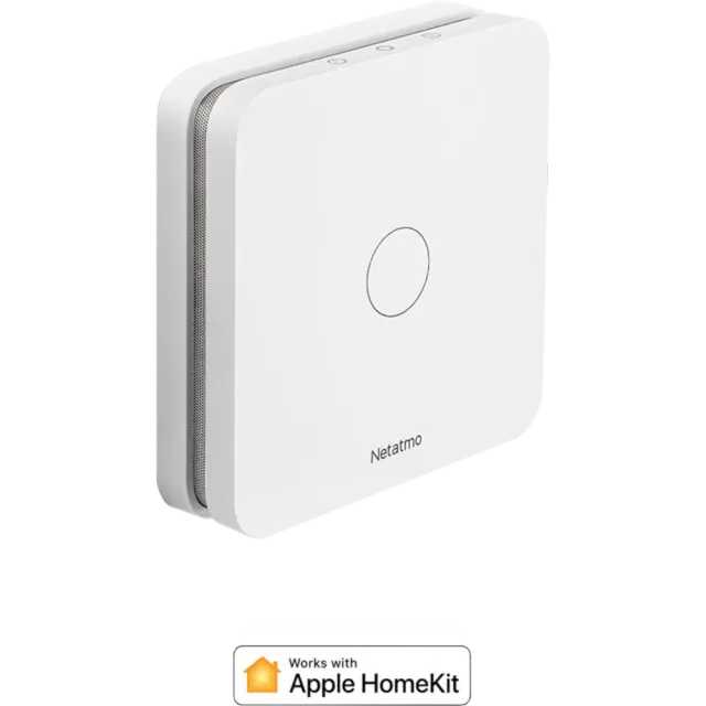 Netatmo Smarter Kohlenmonoxidmelder Alarm (85dB) Weiß