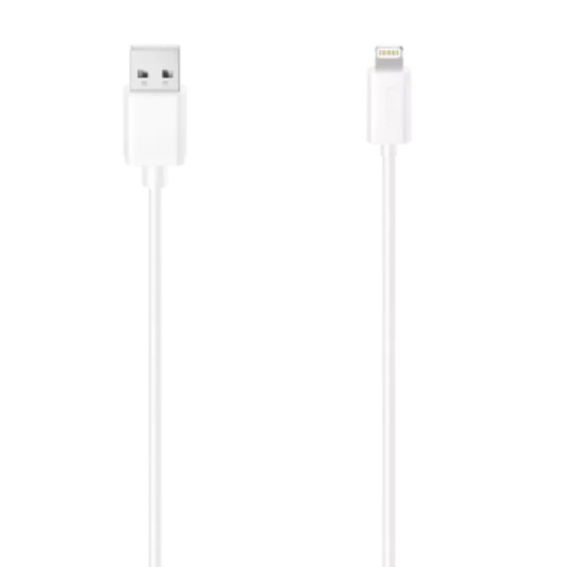 Hama USB-Kabel für iPhone/iPad mit Lightning Connector, USB 2.0, 1,50 m Weiß