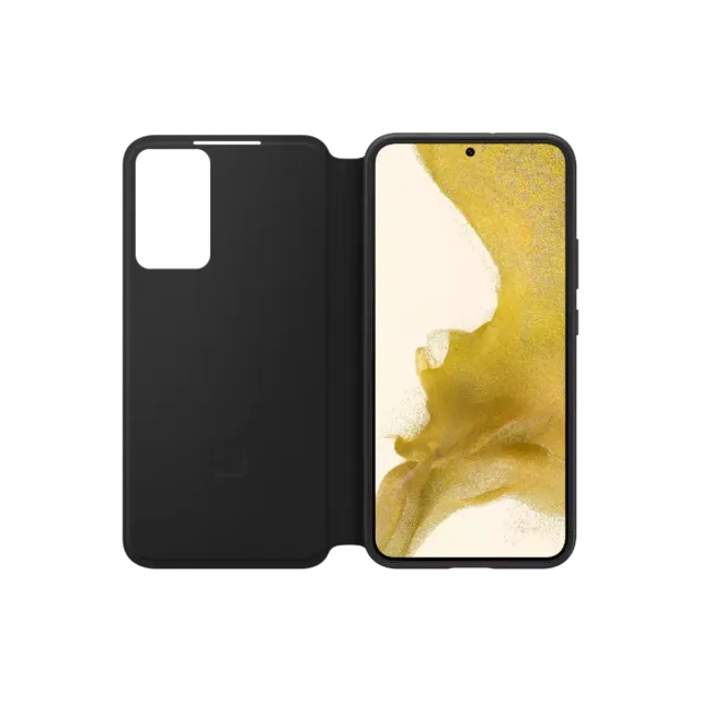 Samsung Clear View Cover Galaxy S22+ Schwarz