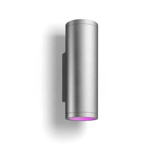 Philips Hue White & Color Ambience Appear Wandleuchte rund Silber