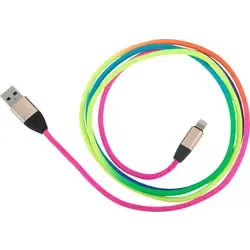 Peter Jäckel USB Data Cable RAINBOW Lightning mit Sync- und Ladefunktion