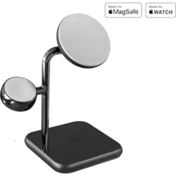 Zens 4-in-1 iPad plus MagSafe Wireless Charging Station Schwarz