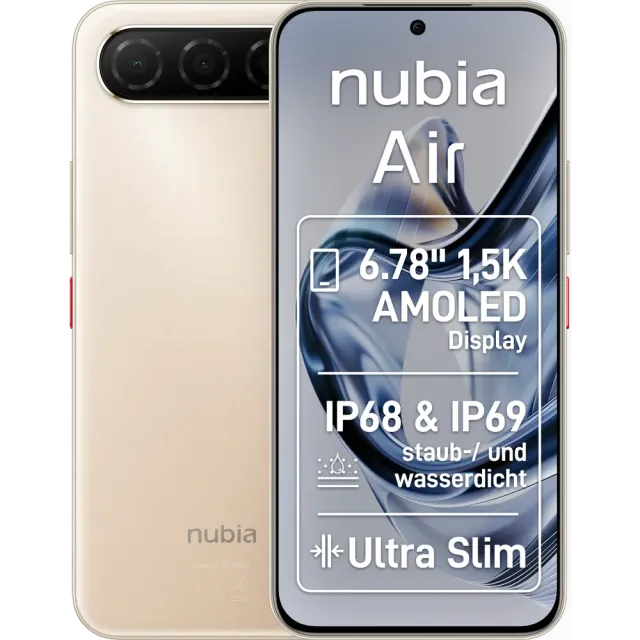 Nubia Air 5G 256 GB Titanium Desert