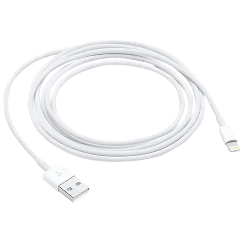 Apple Apple Lightning auf USB Kabel (2m) Weiß