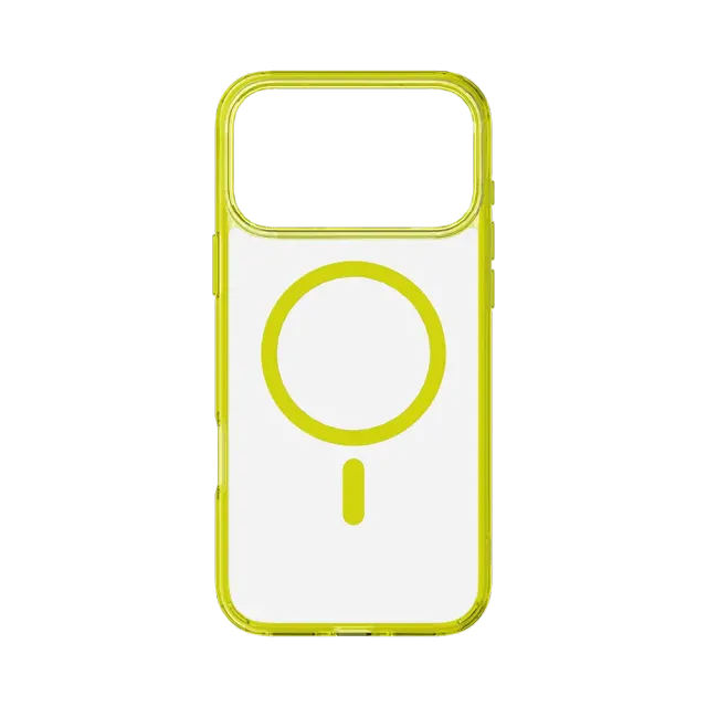 Cellularline Iconic MAG MagSafe Case für Apple iPhone 17 Pro Max Lime