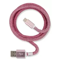 Peter Jäckel Glamour USB Data Cable Typ-C mit Sync- und Ladefunktion