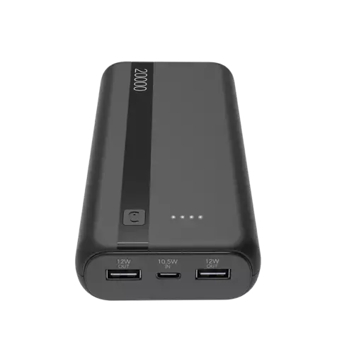 Cellularline Power Bank 20000 Schwarz