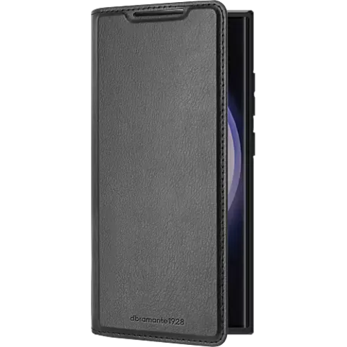 dbramante1928 Oslo Folio Case Samsung Galaxy S24 Ultra Schwarz