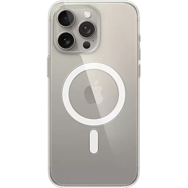 Apple Clear Case iPhone 15 Pro Max mit MagSafe Transparent