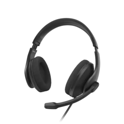 Hama PC-Office-Headset "HS-USB300 V2", Stereo Schwarz