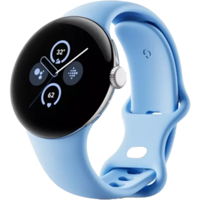 Google Pixel Watch 2 WiFi Silber Bay