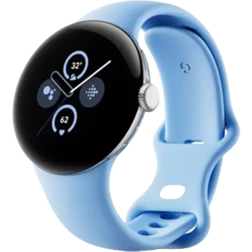 Google Pixel Watch 2 WiFi Silber Bay