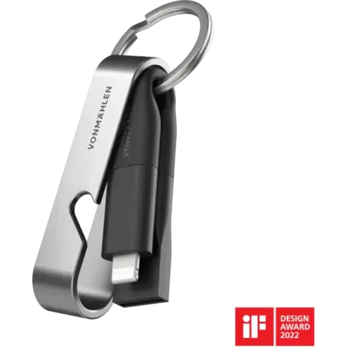 Vonmählen High Six 6 in 1 Schnellladekabel Silber