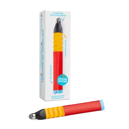 Edurino Ergonomischer Eingabestift Rot