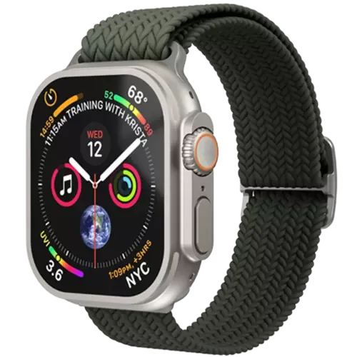 Vonmählen Woven Loop 44 mm | 45 mm | 46 mm | 49 mm one size Olive