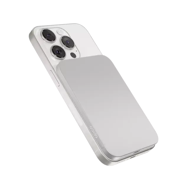 Epico UltraPack EM31 3000 Slim Alu Mag+ Power Bank Silber