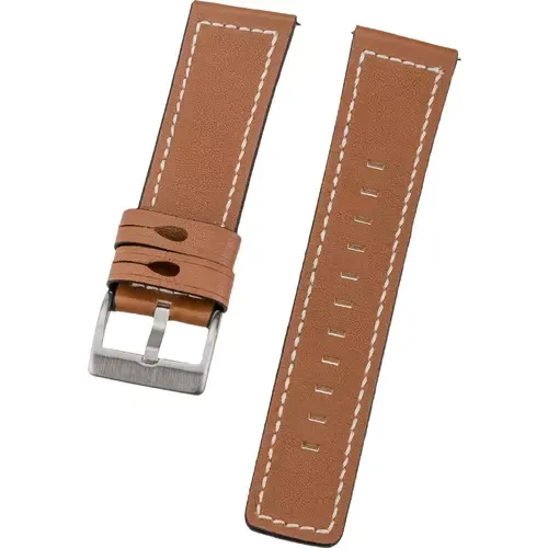 Peter Jäckel Armband 22mm Leather Braun