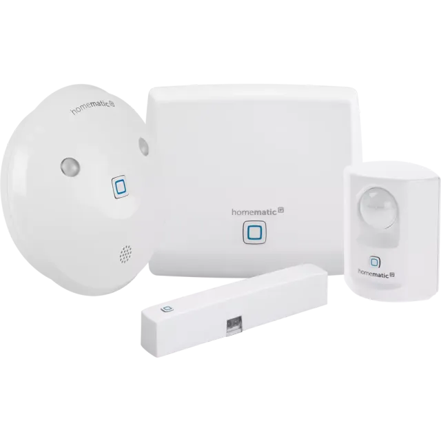 Homematic IP Smart Home Starter Set Alarm Weiß