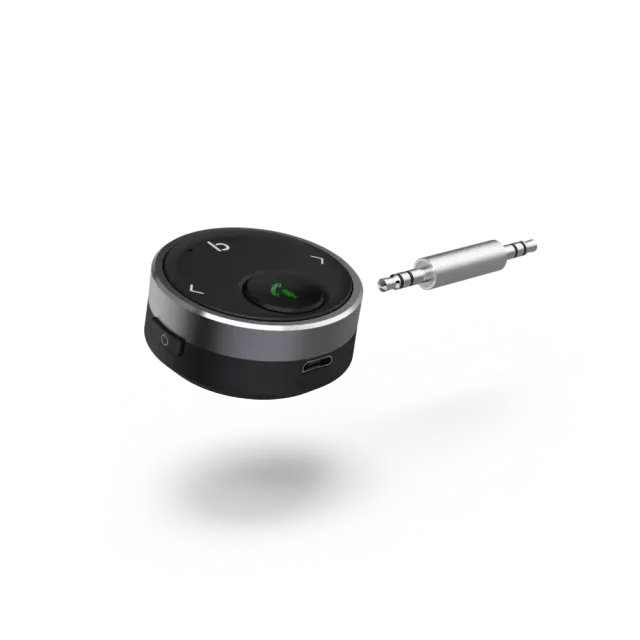 Hama Bluetooth®-Receiver für Kfz, mit 3,5-mm-Stecker Schwarz