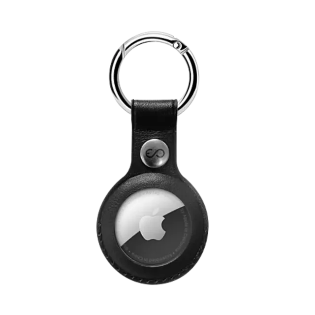 epico Apple AirTag Anhänger Schwarz