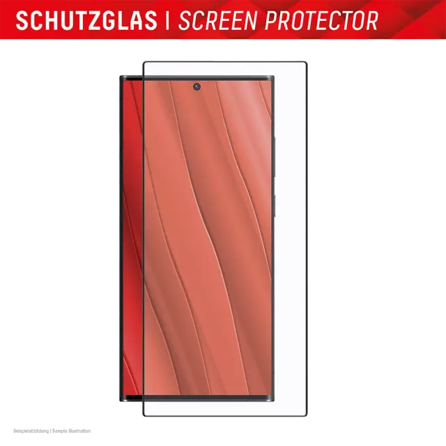 Displex Real Glass 3D + Case Samsung Galaxy S24 Ultra