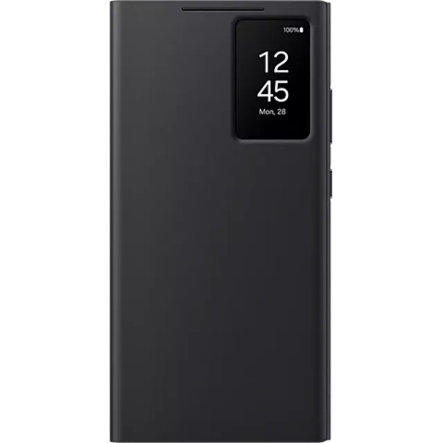 Samsung S-View Wallet Cover Galaxy S24 Ultra Schwarz